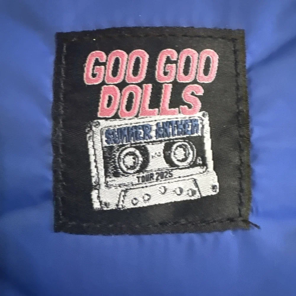 Goo Goo Dolls Logo Patch Wine Liquor Bottle Holder Concert VIP Bag Wallet Pocket